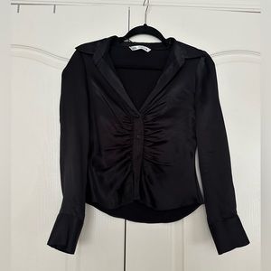Zara Black Blouse